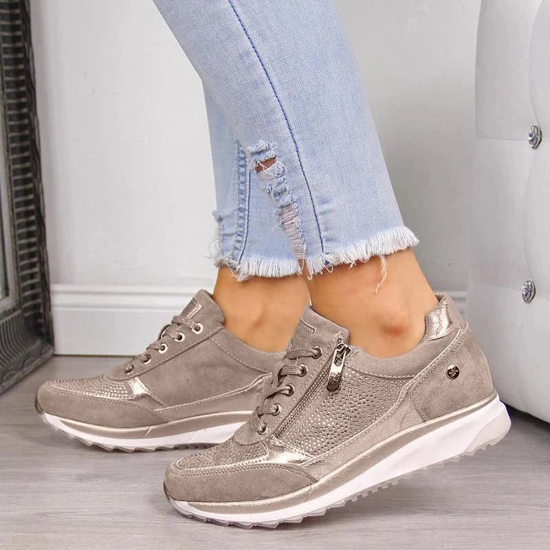 Women's Orthopedic Casual Shoes with Cushioned Support for All-Day Wear