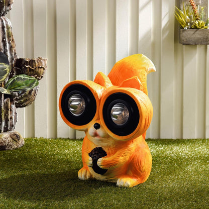 Squirrel Decorative Solar Spot Light, 31x26x38.5cm