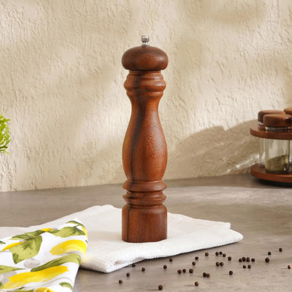 Wooden Pepper Grinder, 26.8x6.4x6cm