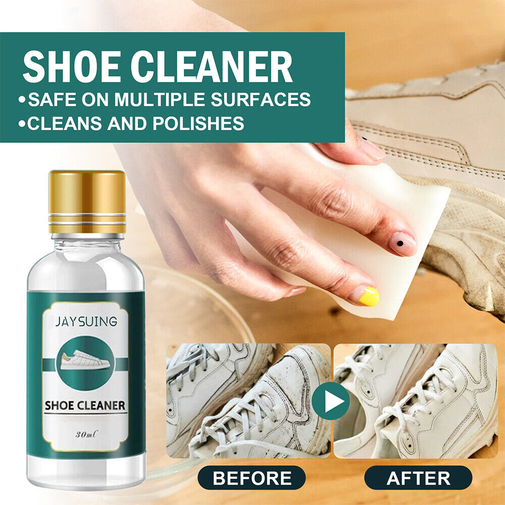 Shoe Stain Remover with Conditioning Formula for Multiple Materials