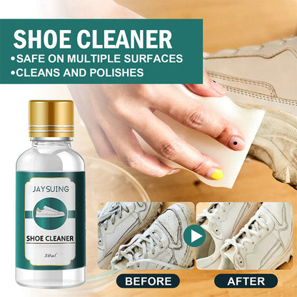 Shoe Stain Remover with Conditioning Formula for Multiple Materials