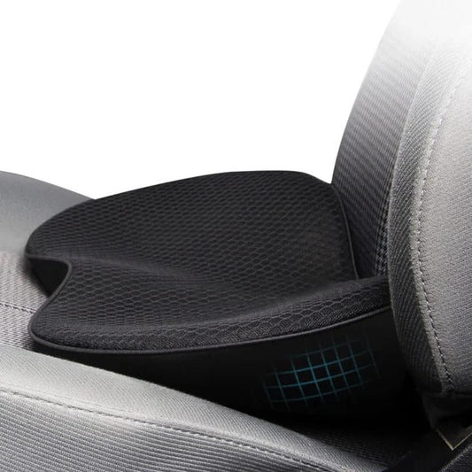 Memory Foam Booster Cushion with Elevated Seating Position and Pressure Relief