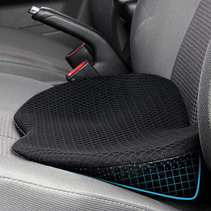 Memory Foam Booster Cushion with Elevated Seating Position and Pressure Relief