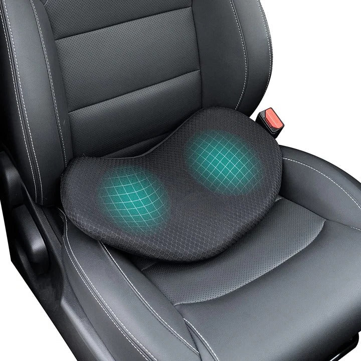 Memory Foam Booster Cushion with Elevated Seating Position and Pressure Relief
