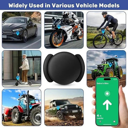 Real-Time GPS Tracker with Magnetic Mount and Keychain Case