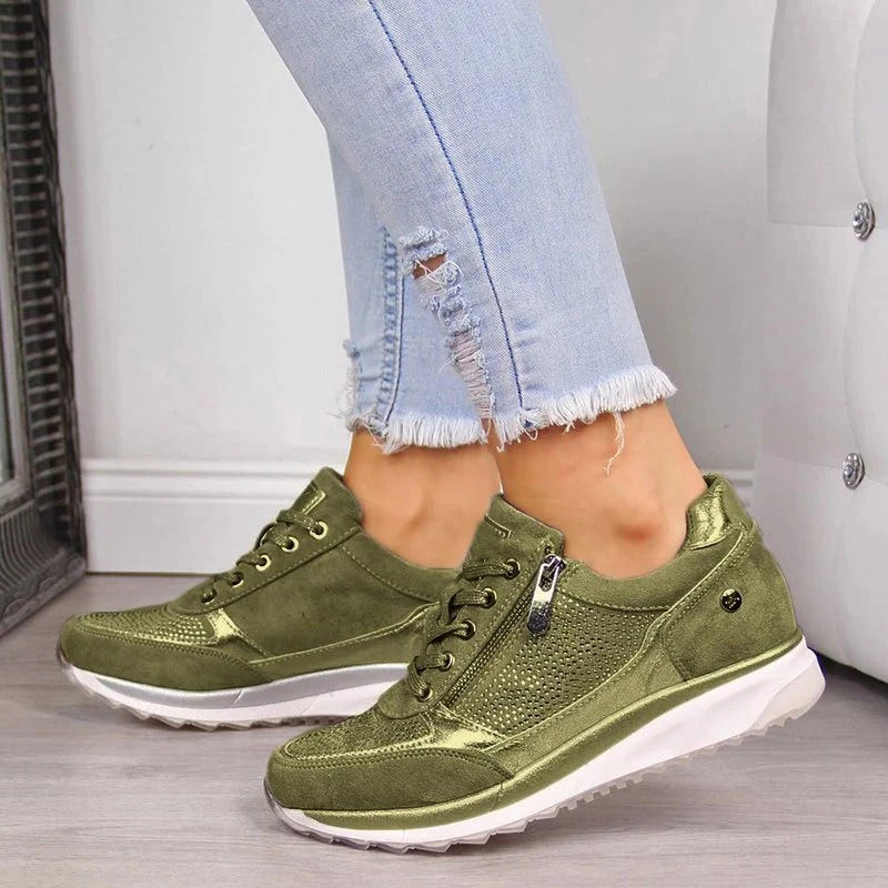 Women's Orthopedic Casual Shoes with Cushioned Support for All-Day Wear